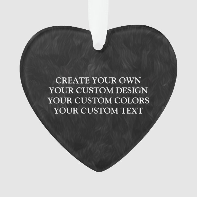 Your Design Here - Create Your Own Ornament (Front)