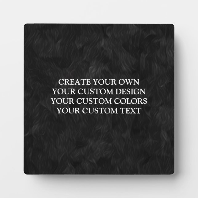 Your Design Here - Create Your Own Plaque (Front)
