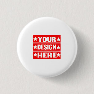 Your Design Here Custom 3 Cm Round Badge