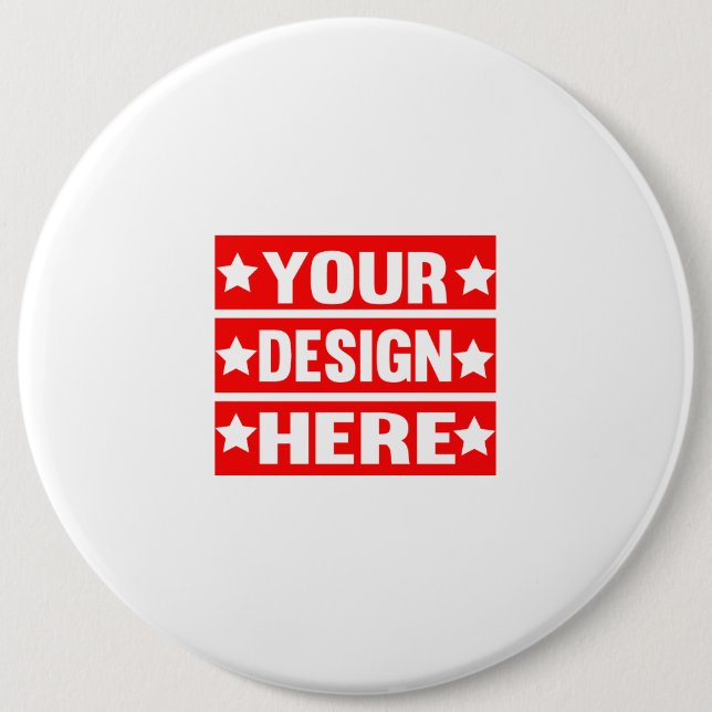 Your Design Here Custom   6 Cm Round Badge (Front)