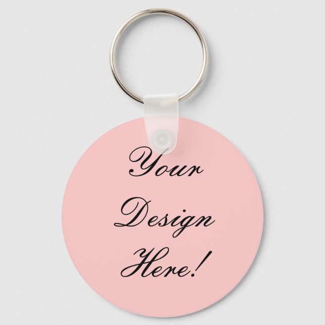 Your Design Here! Customisable Wedding Key Chain! Key Ring (Front)