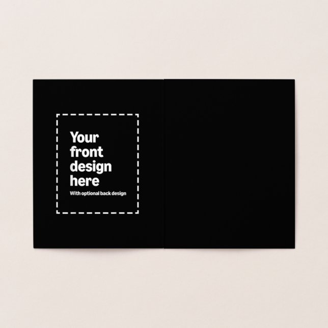 Your Design Here Foil Card (Inside)
