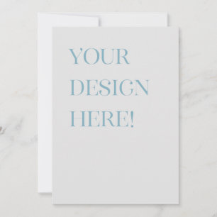 Your design here - for your own custom design invitation