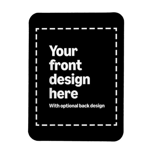 Your Design Here Magnet (Vertical)