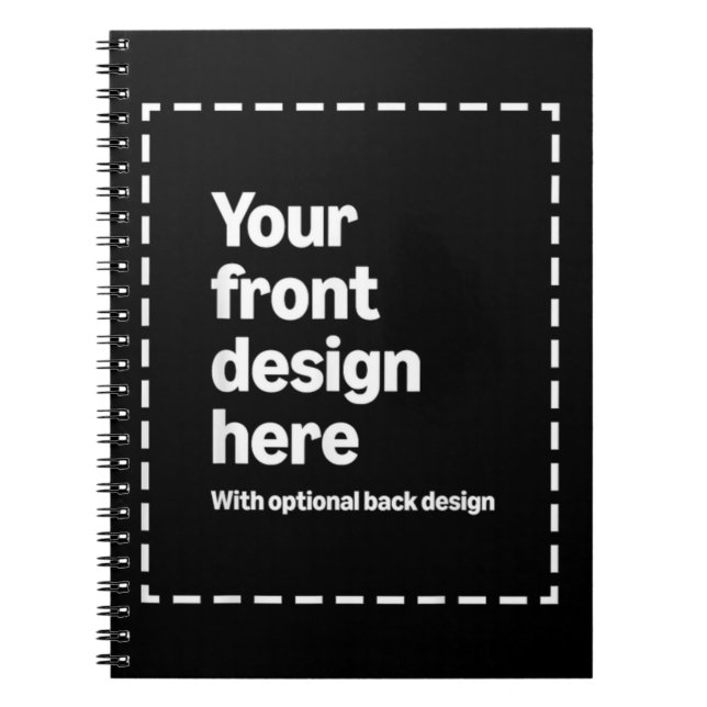 Your Design Here Notebook (Front)