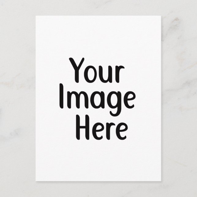 Your Design Here Personalised Postcard (Front)