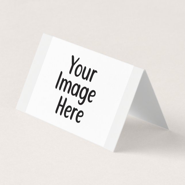 Your Design Here Personalized Business Card (Front)