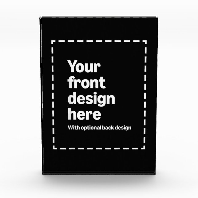 Your Design Here Photo Block (Front)