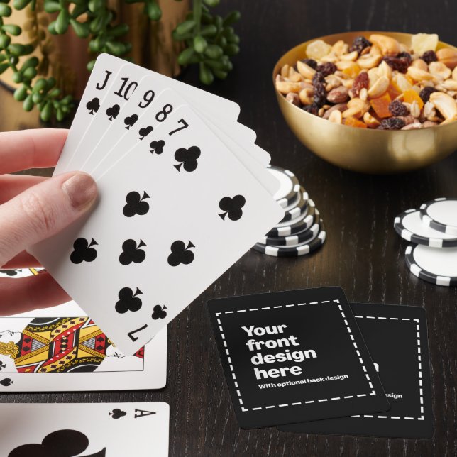Your Design Here Playing Cards (In Situ)