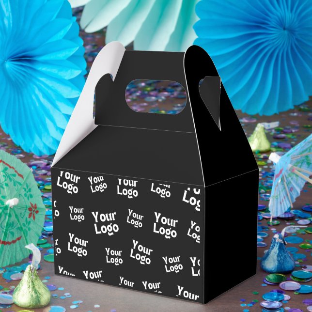 Your Design or Business Logo | Random Placement Favour Box (Party)