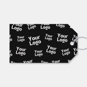 Your Design or Business Logo   Random Placement Gift Tags