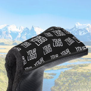 Your Design or Business Logo   Random Placement Golf Head Cover