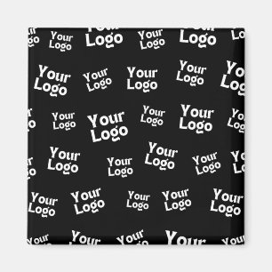 Your Design or Business Logo   Random Placement Magnet