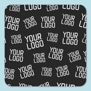 Your Design or Business Logo Random Placement Square Sticker