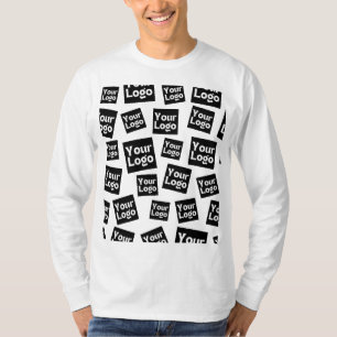 Your Design or Business Logo Random Placement T-Shirt