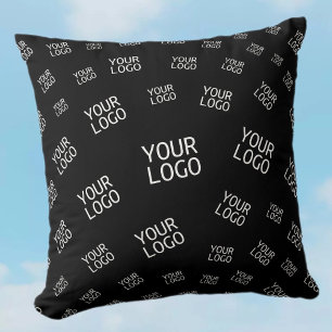 Your Design, Photo or Business Logo Randomly Tiled Cushion