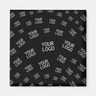 Your Design, Photo or Business Logo Randomly Tiled Magnet