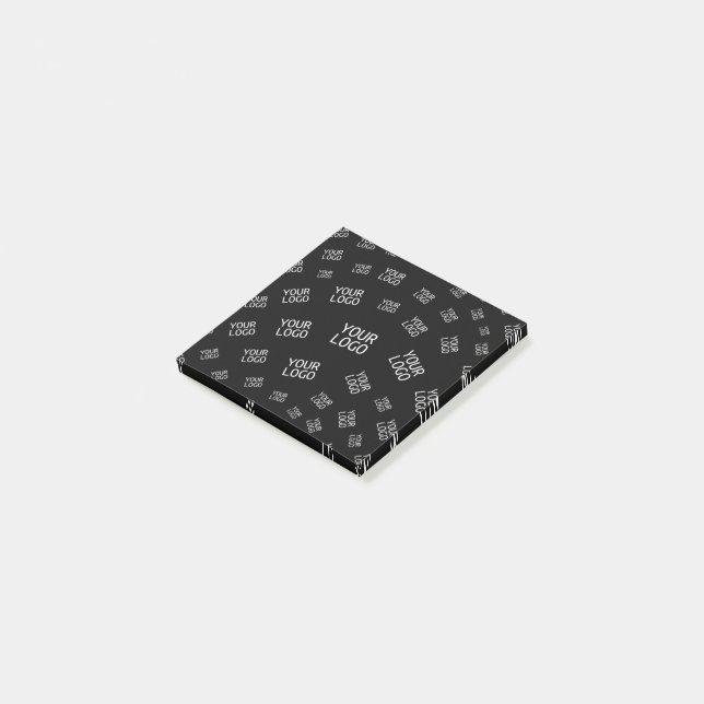 Your Design, Photo or Business Logo Randomly Tiled Post-it Notes (Angled)