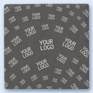 Your Design, Photo or Business Logo Randomly Tiled Stone Coaster