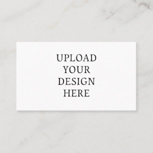 Your Design Upload Custom  Business Card
