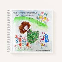 Your Differences are Precious Gifts - Notebook
