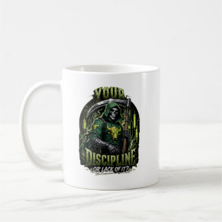 Your Discipline or Lack of It Dark Reaper  Coffee Mug