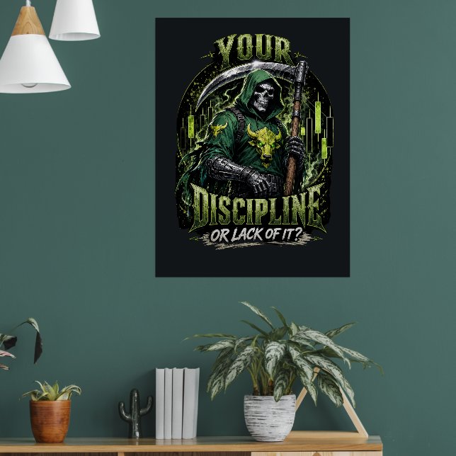 Your Discipline or Lack of It Dark Reaper  Poster (Living Room 1)