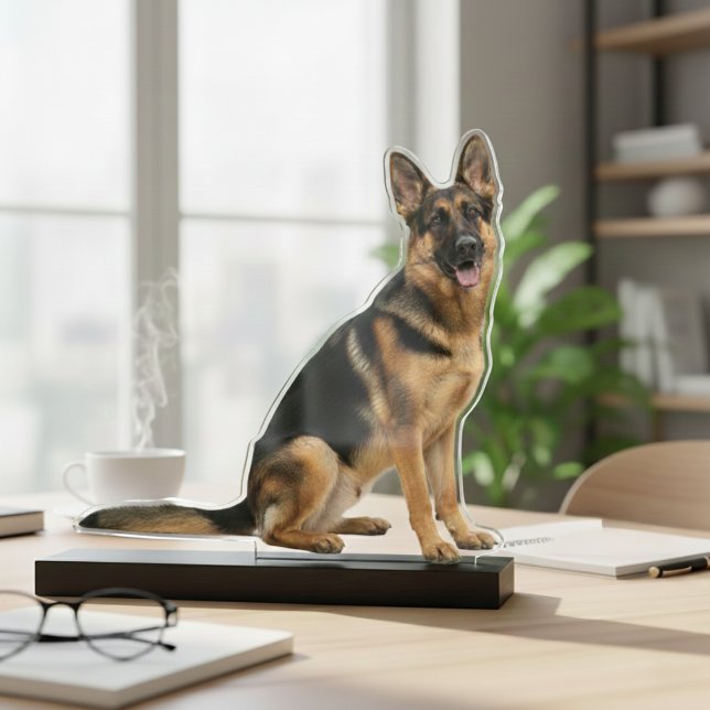 "Your Dog" Acrylic Photo Cut Out Sculpture (Acrylic Photo Cut Out Sculpture)