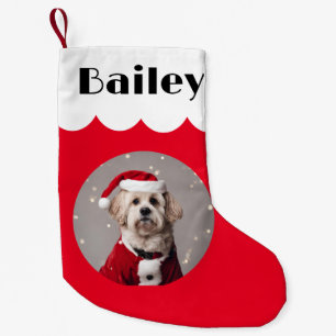 Your dog Christmas pet dogs Holiday gift Small Christmas Stocking