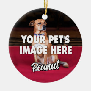 Your Dog Photo Ceramic Tree Decoration