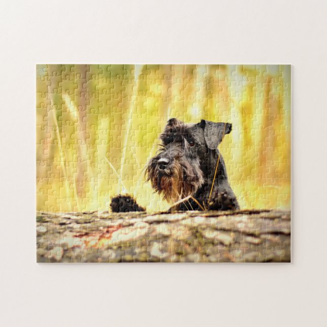 your dog photo personalised unique keepsake jigsaw puzzle (Horizontal)