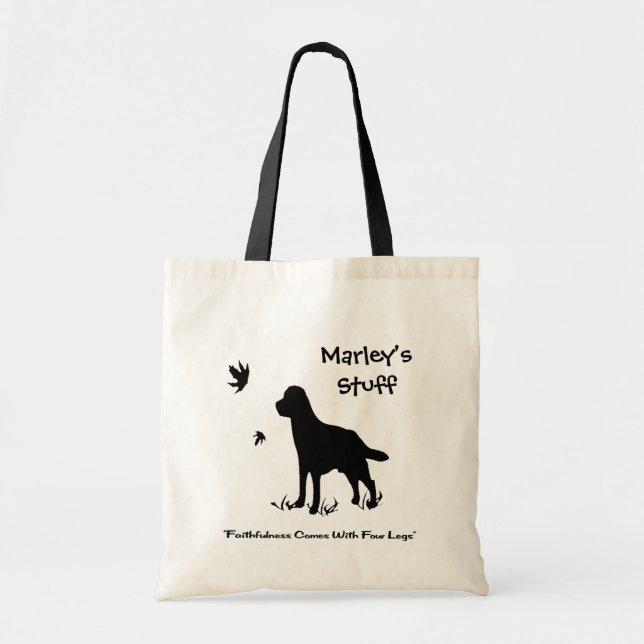 Your Dogs Personalised Double Sided Tote Bag (Front)