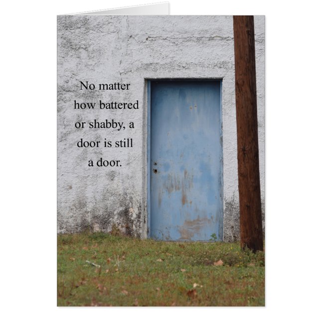 Your Door Will Open Soon, Don't Give Up (Front)