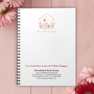 Your Dreams Home Awaits   Budget Marketing Realtor Notebook