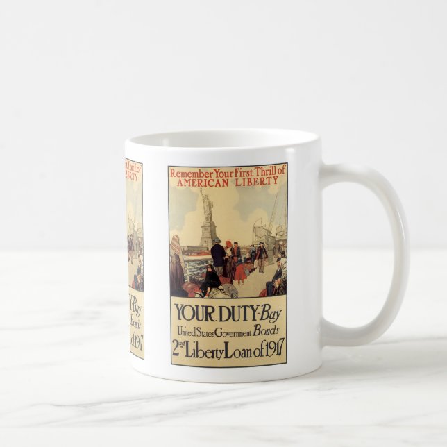 "Your Duty" - 2nd Liberty Loan Coffee Mug (Right)