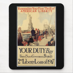 "Your Duty" - 2nd Liberty Loan Mouse Mat