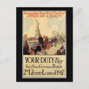 "Your Duty" - 2nd Liberty Loan Postcard