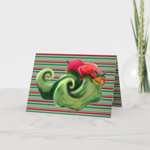 Your Elfish Dancin' Shoes Holiday Card