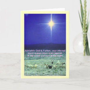 Your eternal word (Bethlehem) Xmas card