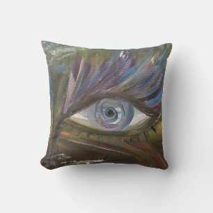 your eye is the mirror of your soul cushion