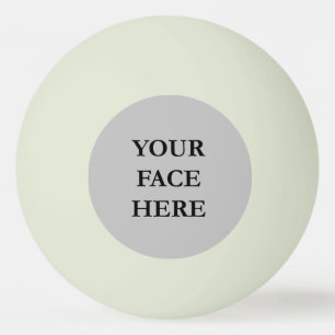 Your Face custom glow in the dark Ping Pong Ball