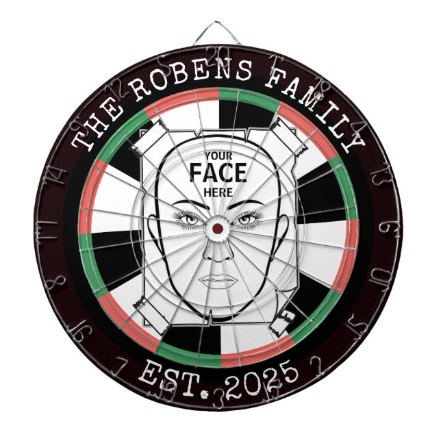 Your Face Here Dartboard (Front)