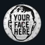 your-face-here dartboard<br><div class="desc">Looking For Something One-Of-A-Kind?
Easily upload photos, artwork, text, and more!
CREATE YOUR OWN CUSTOM ITEM NOW</div>
