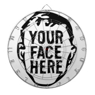 your-face-here dartboard