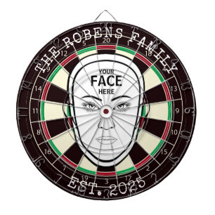 Your Face Here Dartboard