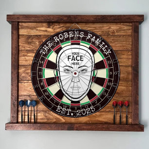 Your Face Here Dartboard