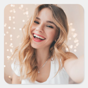 Your face on a birthday gift tags