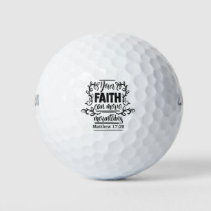 your faith can move mountains.svg golf balls