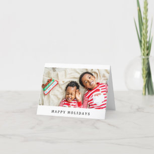 Your Family Photo Christmas Greeting Holiday Card