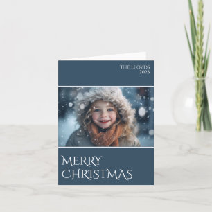 Your Family Photo Christmas Greeting Holiday Card